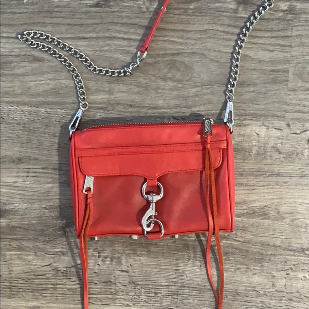 EUC - Rebecca Minkoff purse in red